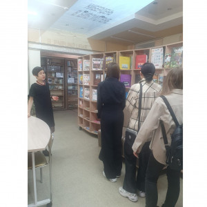 Группа 2101, 2 курс, дошкольное воспитание: В гостях у книг!