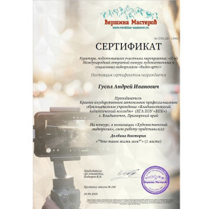 Международный открытый конкурс художественных и социальных видеороликов «Видео-арт 2025» 