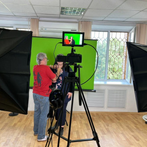 Дружная команда медиацентра Владивостокского педагогического колледжа вновь в деле