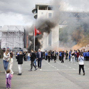 Студенты первого курса приняли активное участие в мероприятии, посвящённом военно-патриотическому воспитанию