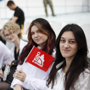 Студенты первого курса приняли активное участие в мероприятии, посвящённом военно-патриотическому воспитанию