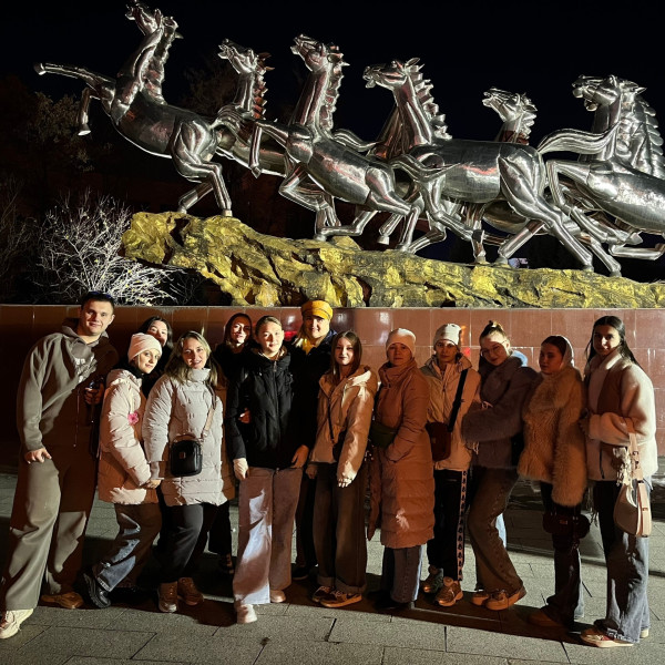 Делегация преподавателей и студентов в Китае