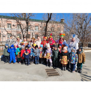 Студенты специальности "Дошкольное образование" отметили «Нашу Масленицу» в МБДОУ  №121