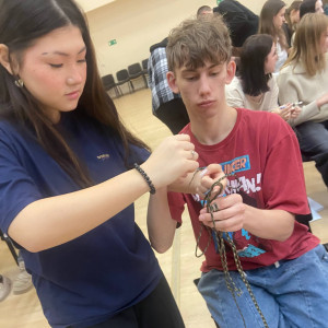 Студенческий военно-патриотический клуб «Варяг» ДВФУ провёл важное мероприятие для студентов нашего колледжа!