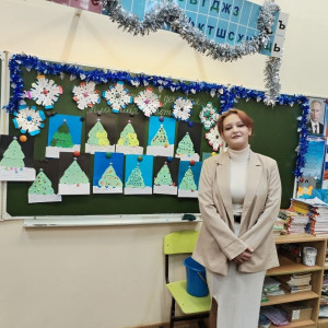 Зима в зелёном!