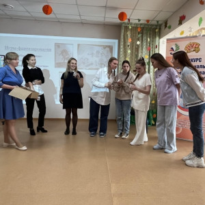 Студенты ВПК успешно приняли участие в очном этапе муниципального Всероссийского конкурса «Воспитатель года России - 2024»