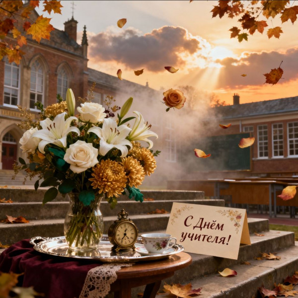 C Днём учителя!